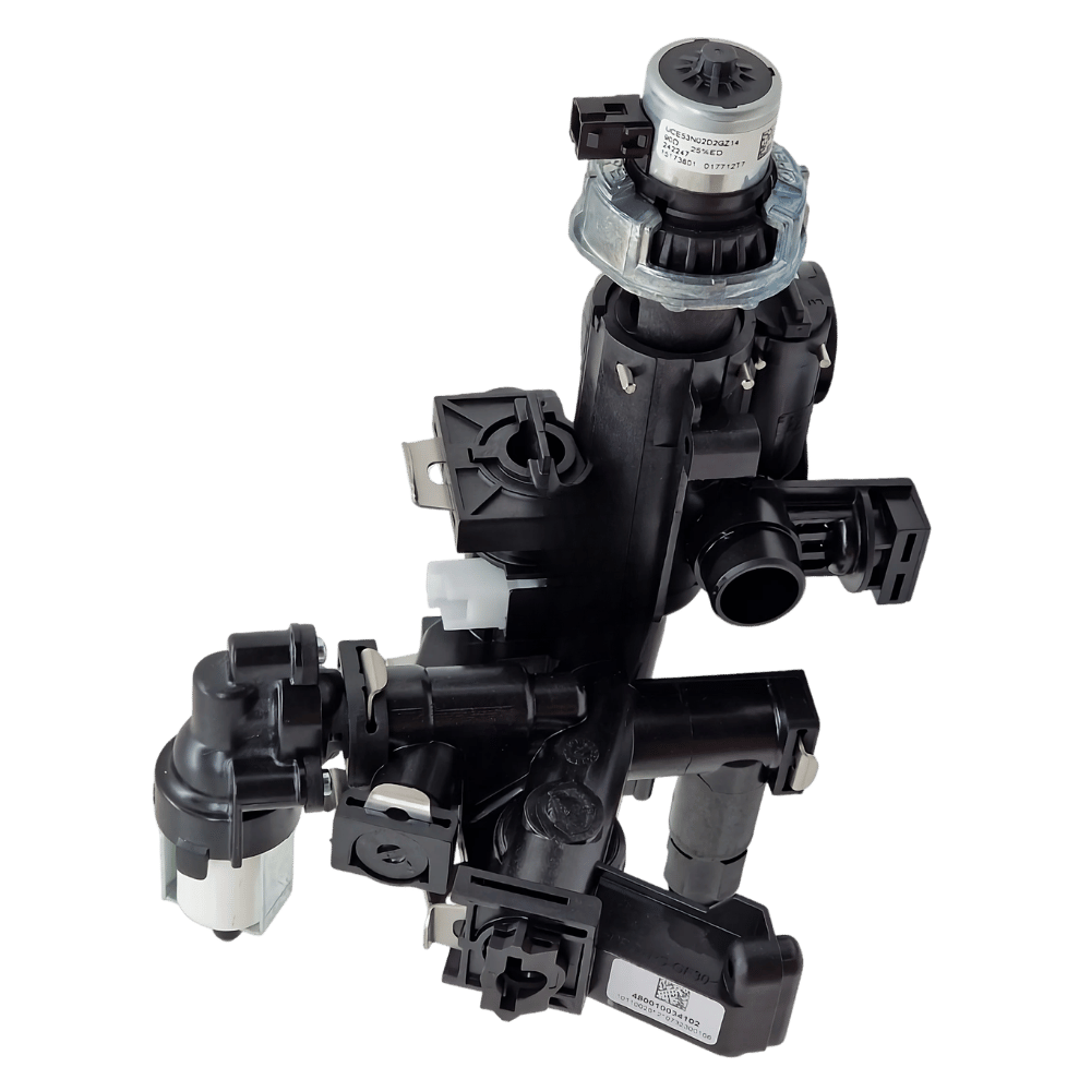 Δεξί υδραυλικό γκρουπ επιστροφής για ARISTON και CHAFFOTEAUX | 65117955 | Genus One EXT