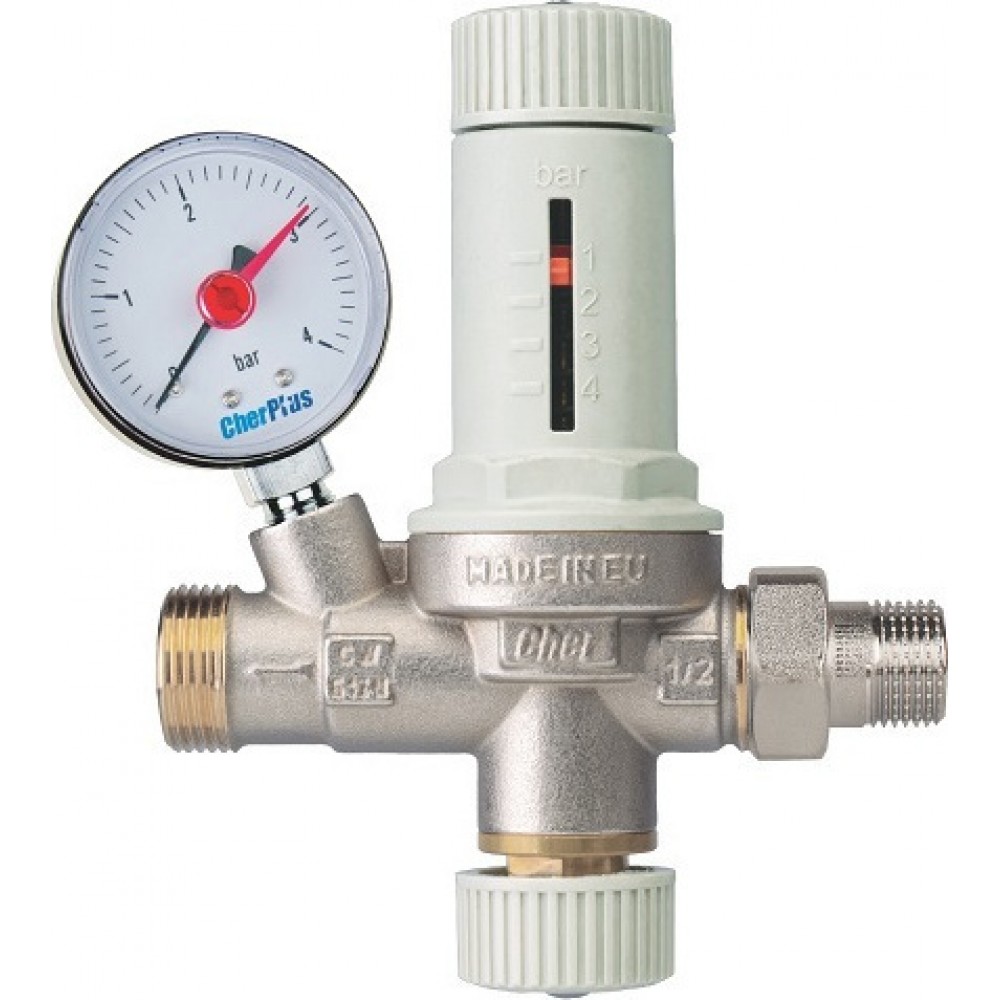 Αυτόματος Πλήρωσης Λέβητα Cherbros 3417 με Μανόμετρο και Φίλτρο