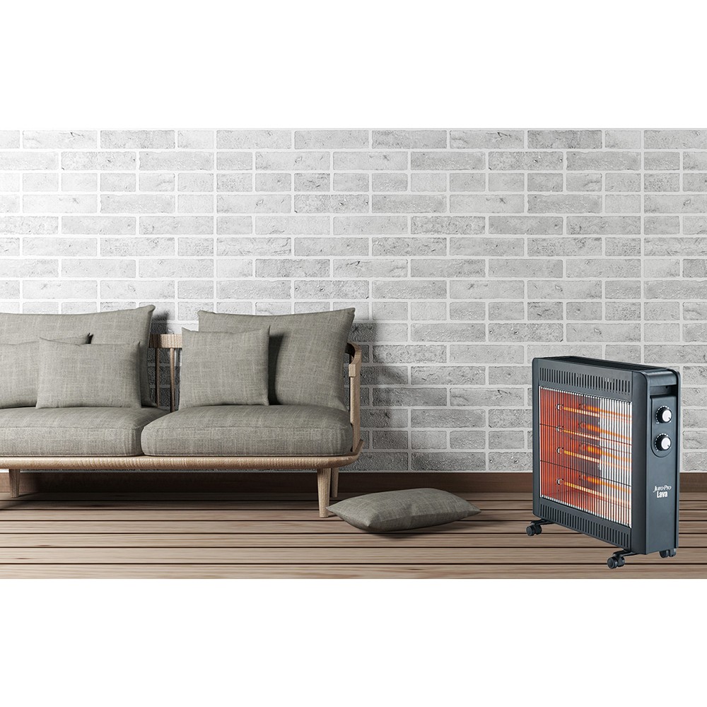 Σόμπα Χαλαζία Juro Pro Lava 2200W, 4 Λάμπες, Θερμοστάτης, RESP-JuroLava