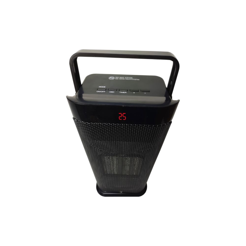 Κεραμικό Αερόθερμο Δαπέδου Juro-Pro Cera Hot 2000W, Λειτουργία Silent, Ψηφιακή Οθόνη, RESP-JuroCeraHot