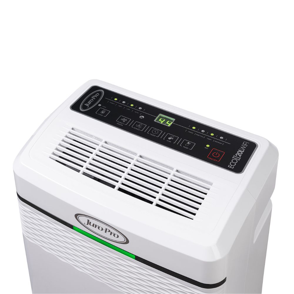 Αφυγραντήρας Juro-Pro ECO II 20L WiFi Λευκός, Υπέρ-Αθόρυβος 34.3dB, 4 Στάδια Καθαρισμού HEPA - RESP-JUROECOII20L WiFi