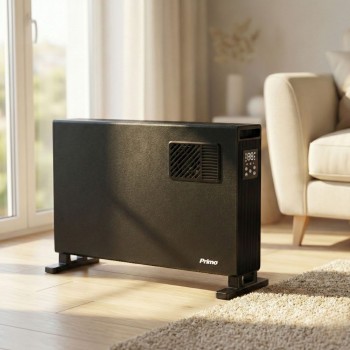 Θερμοπομπός Primo PRCH-81121 2000W Turbo Μαύρος Ψηφιακός (810121)