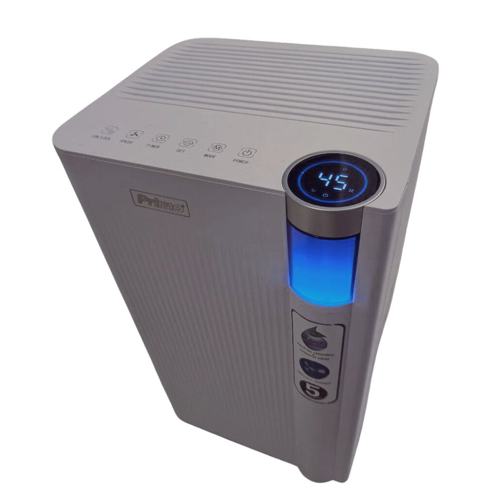 Αφυγραντήρας Primo PRDH-45017i 12L, Αθόρυβος 38dB, Ιονιστής, Φίλτρο Άνθρακα, για 60 τ.μ. - RESP-450017