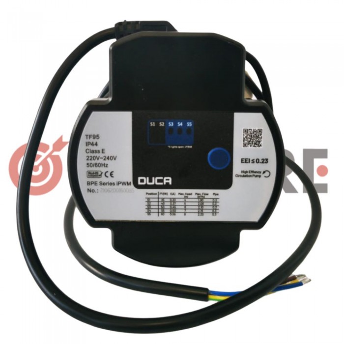 Κυκλοφορητής Duca | BPE-G 15/8 60W ERP INVERTER | Συμβατός με Grundfos UPM3, UPM4 Κυκλοφορητής Duca | BPE-G 15/8 60W ERP INVERTER | Συμβατός με Grundfos UPM3, UPM4