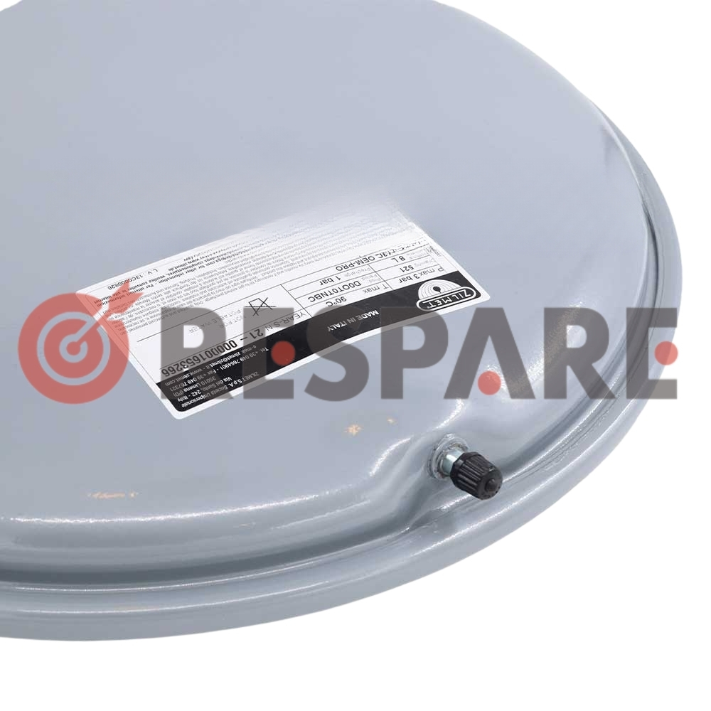 Δοχείο Διαστολής ZILMET | 8lt | Με Σπείρωμα 3/8" | Ariston, Chaffoteaux, Biasi, Ferroli, RESP-5011002