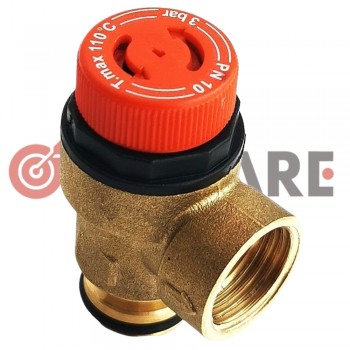Βαλβίδα Ασφαλείας 3 Bar | Ariston, Bosch, Junkers, Baxi, Immergas