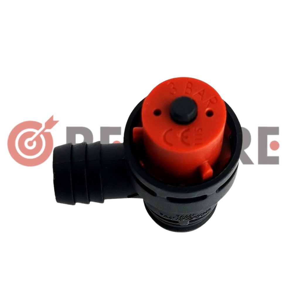 Βαλβίδα Ασφαλείας | 3 Bar | 1/2'' | Bosch, Buderus, Junkers, Immergas, Unical, RESP-5012005