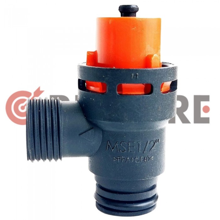 Βαλβίδα Ασφαλείας | 3 Bar - 1/2'' | Sime, Ferroli, Viessmann, Baxi, Biasi, Riello & Beretta Βαλβίδα Ασφαλείας | 3 Bar - 1/2'' | Sime, Ferroli, Viessmann, Baxi, Biasi, Riello & Beretta