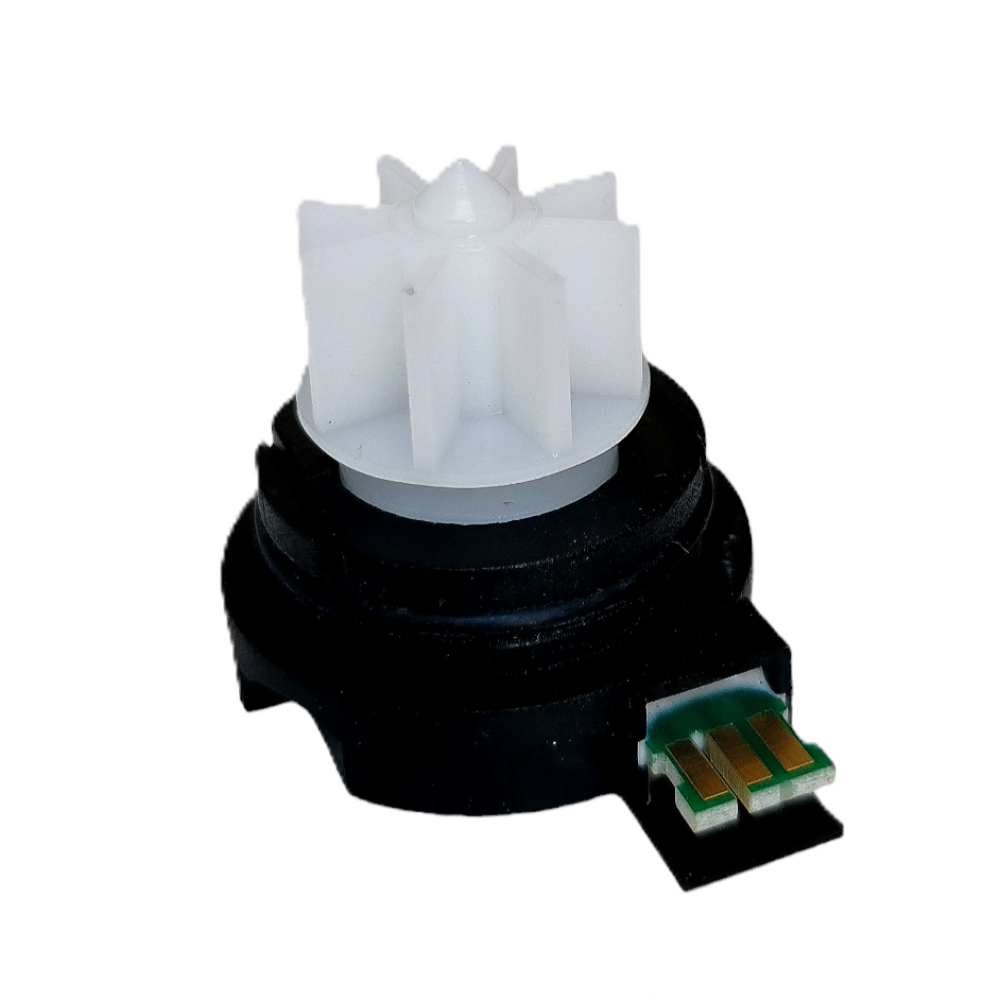 Συμβατός αισθητήρας ροής νερού με προπελάκι (ροόμετρο) της Eltek, κατάλληλος για λέβητες Ferroli, Beretta, Riello και Viessmann.