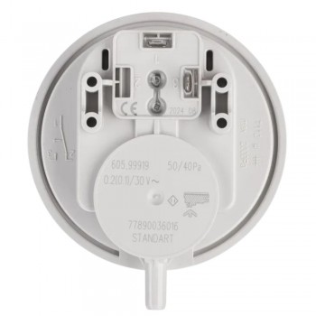 Πιεζοστάτης Καυσαερίων | 50-40 PA | Συμβατός με Fondital, Immergas & Protherm