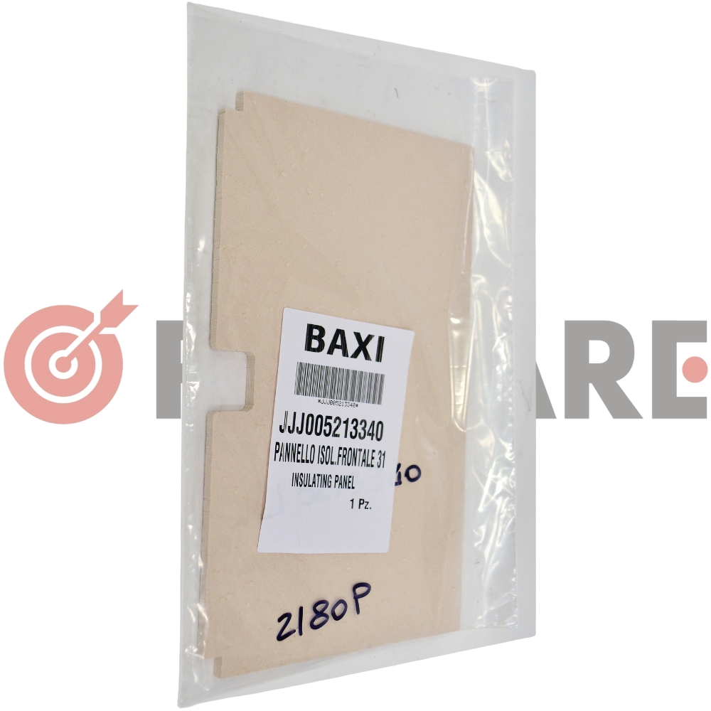 ΜΟΝΩΤΙΚΗ ΠΛΑΚΑ ΕΜΠΡΟΣΘΙΑ ΘΑΛΑΜΟΥ ΚΑΥΣΗΣ | BAXI 5213340 | LUNA3 COM. - ECO3 - 2000, RESP-5213340