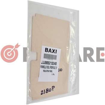 ΜΟΝΩΤΙΚΗ ΠΛΑΚΑ ΕΜΠΡΟΣΘΙΑ ΘΑΛΑΜΟΥ ΚΑΥΣΗΣ | BAXI 5213340 | LUNA3 COM. - ECO3 - 2000