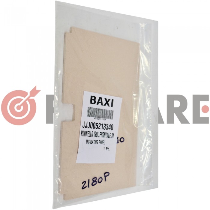 ΜΟΝΩΤΙΚΗ ΠΛΑΚΑ ΕΜΠΡΟΣΘΙΑ ΘΑΛΑΜΟΥ ΚΑΥΣΗΣ | BAXI 5213340 | LUNA3 COM. - ECO3 - 2000