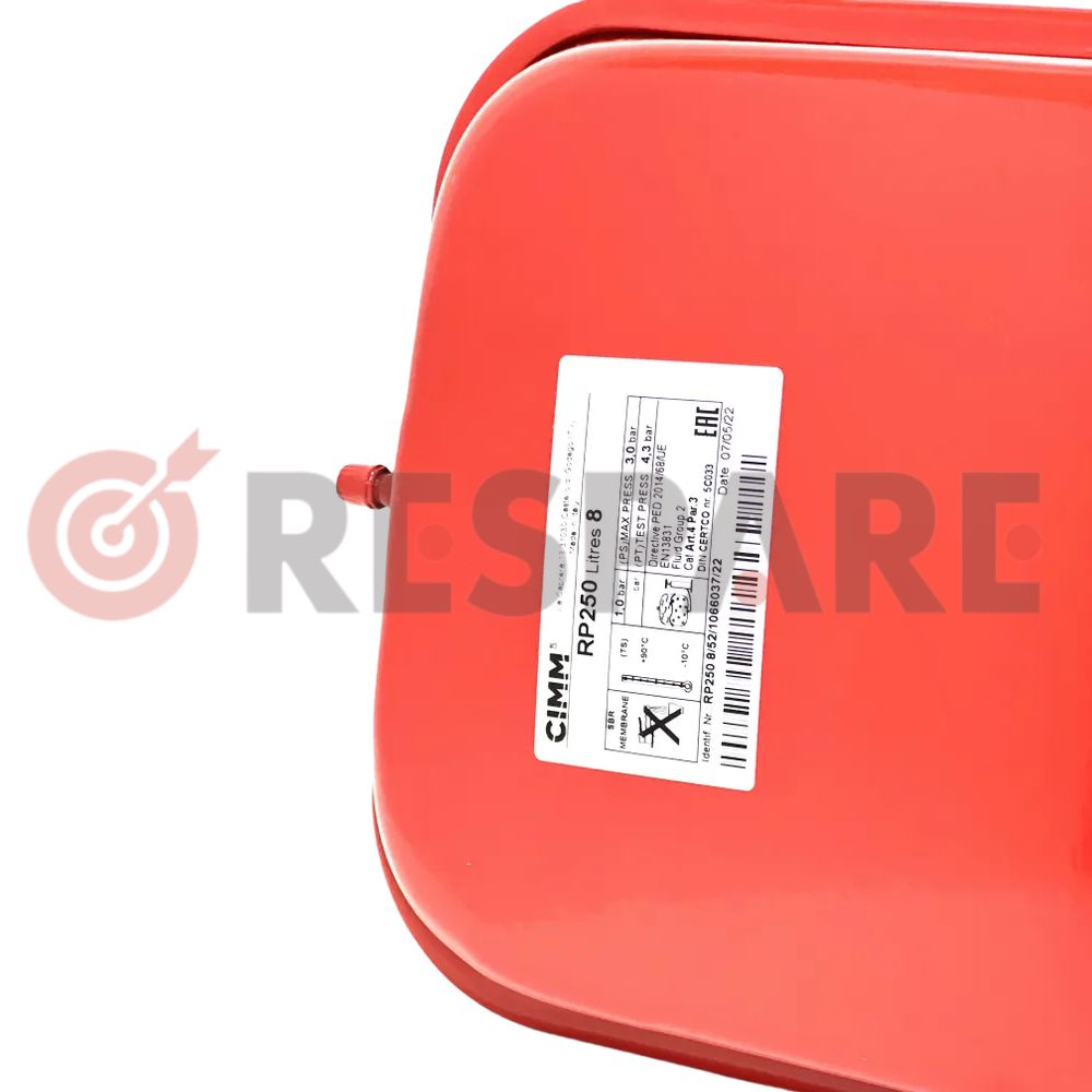 Δοχείο Διαστολής | ΒΑΧΙ 8lt CIMM | PRIME HT, RESP-5662620