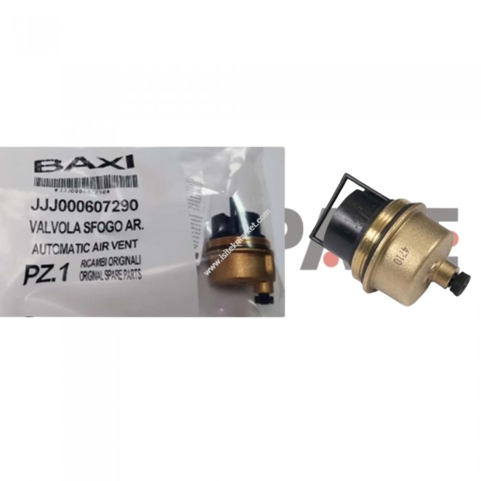 Βαλβίδα Αυτόματη Εξαερισμού Baxi 607290 | LUNA 3 COMFORT - ECO3 Βαλβίδα Αυτόματη Εξαερισμού Baxi 607290 | LUNA 3 COMFORT - ECO3
