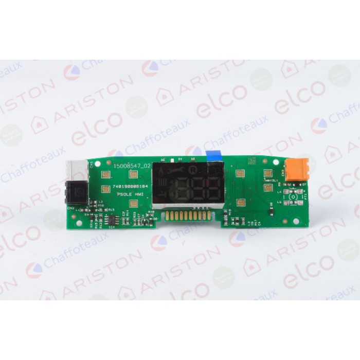 Πλακέτα Οθόνης Ariston 65114213 (CARES PREMIUM, CARES S, HS PREMIUM) Πλακέτα Οθόνης Ariston 65114213 (CARES PREMIUM, CARES S, HS PREMIUM)