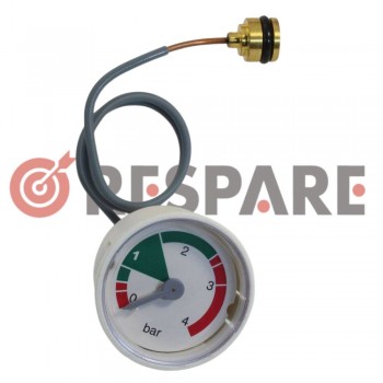 Μανόμετρο Φ40 0-4 Bar | BAXI 8922460 | MAINFOUR