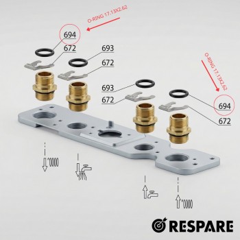 O-RING 17.13X2.62 | OEM | ΥΔΡΑΥΛΙΚΩΝ ΓΚΡΟΥΠ (ΡΑΚΟΡ) | ARISTON - CHAFFOTEAUX (5 τεμ.)