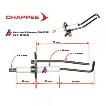 Ηλεκτρόδιο Σπινθηρισμού | Chappe SX711478300 | INITIA