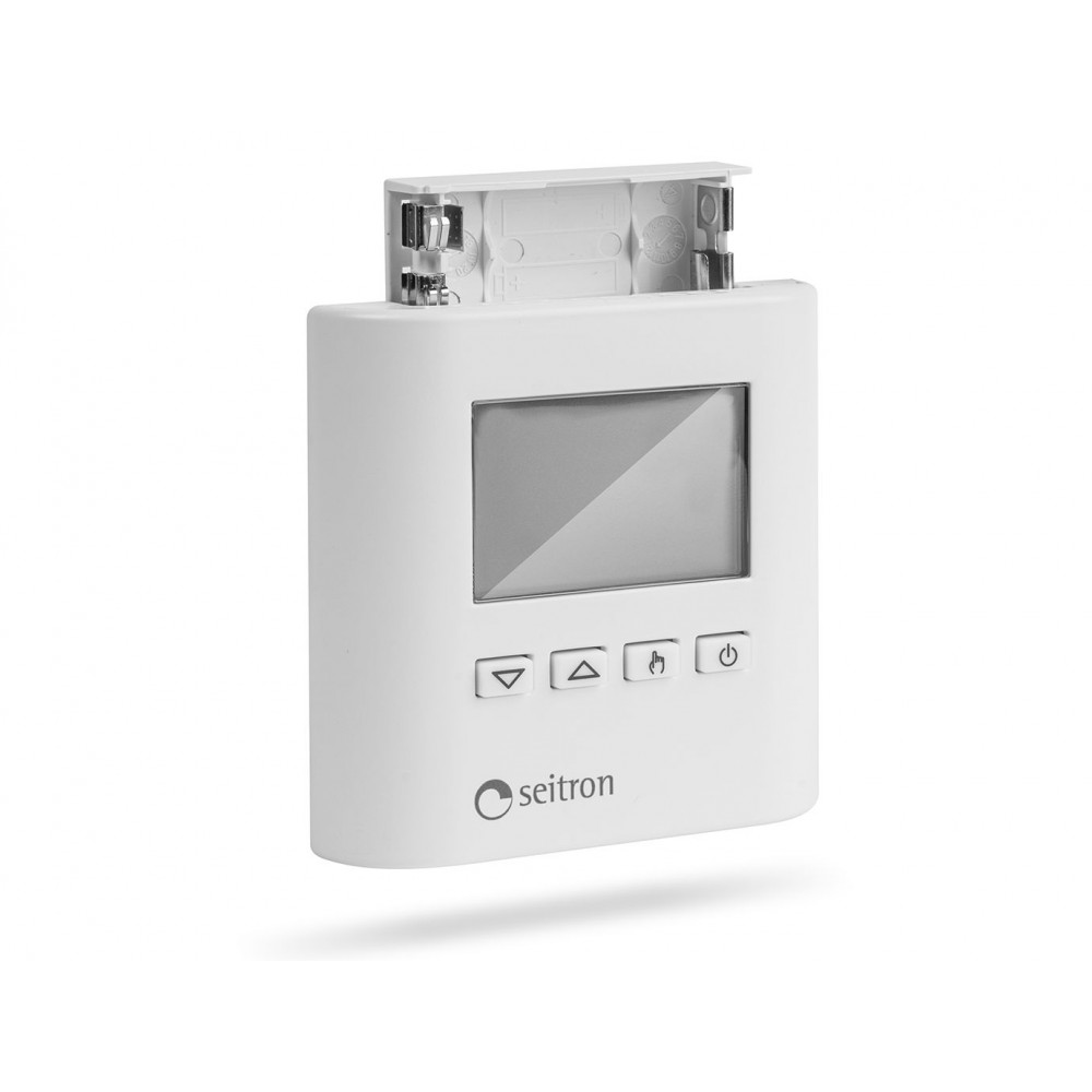 Ψηφιακός Επίτοιχος Θερμοστάτης με μπαταρίες | SEITRON TAD02B | Taddy | RESP-TAD02B