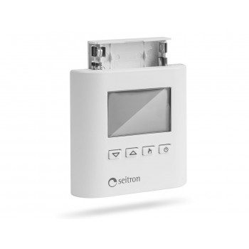 Ψηφιακός Επίτοιχος Θερμοστάτης με μπαταρίες | SEITRON TAD02B | Taddy