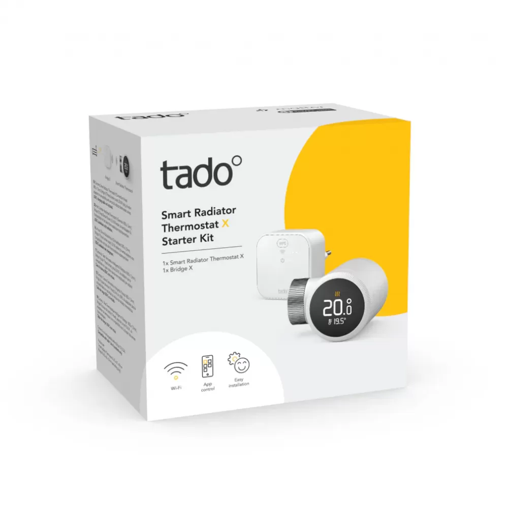 Έξυπνος θερμοστάτης καλοριφέρ tado Smart Radiator Thermostat X με Bridge X