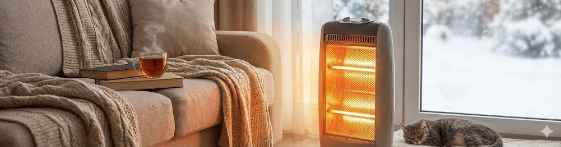 Σόμπες Χαλαζία & Αλογόνου: Οδηγός για Άμεση Θέρμανση & Οικονομία